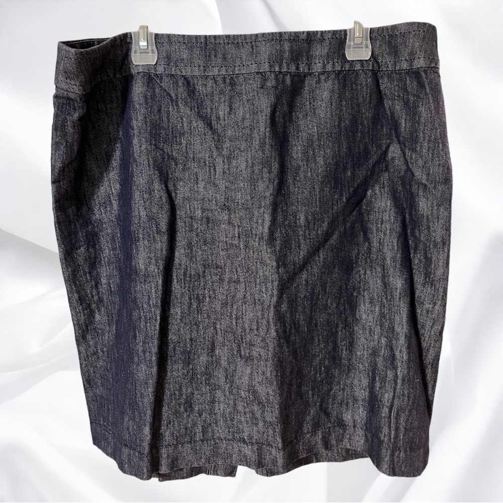 A Talbots blue skirt in size 18